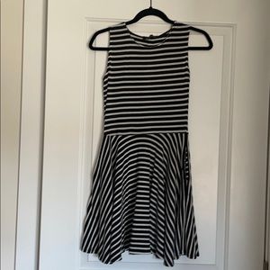 Striped sundress with pockets